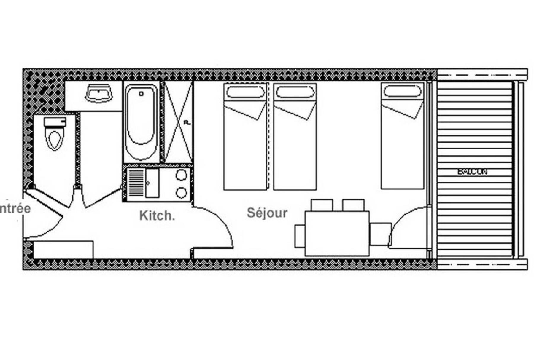 Residence Chaviere - Studio Lumineux - Depart Et Retour Ski Aux Pieds - Balcon Vue Sur Pistes Mae-3534 Сен-Мартен-де-Бельвіль Екстер'єр фото